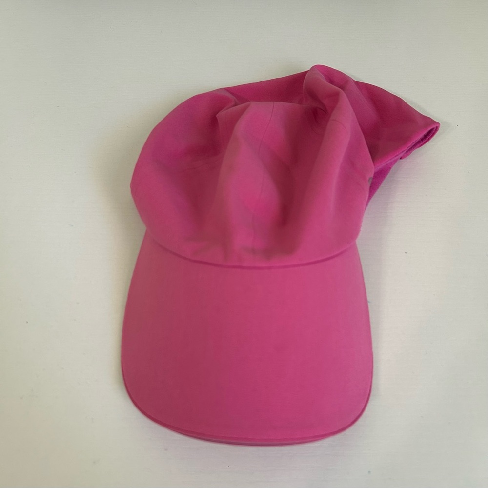 lululemon athletica Pink Running Hat Cap Velcro Strap Small/Medium